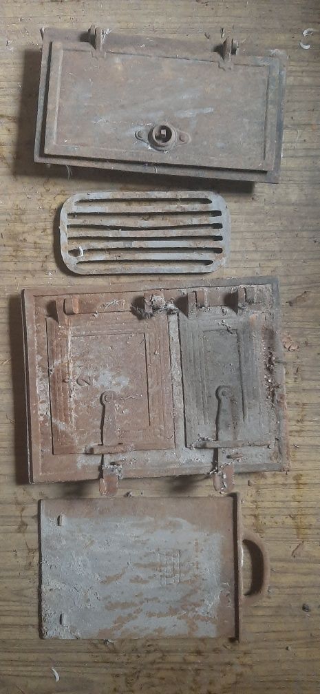 Stare drzwiczki do pieca kaflowego żeliwo żeliwne drzwi porządne