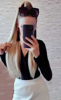 Kucyk długi doczepiany jasny blond, 70cm, jak naturalny, ponytail hair