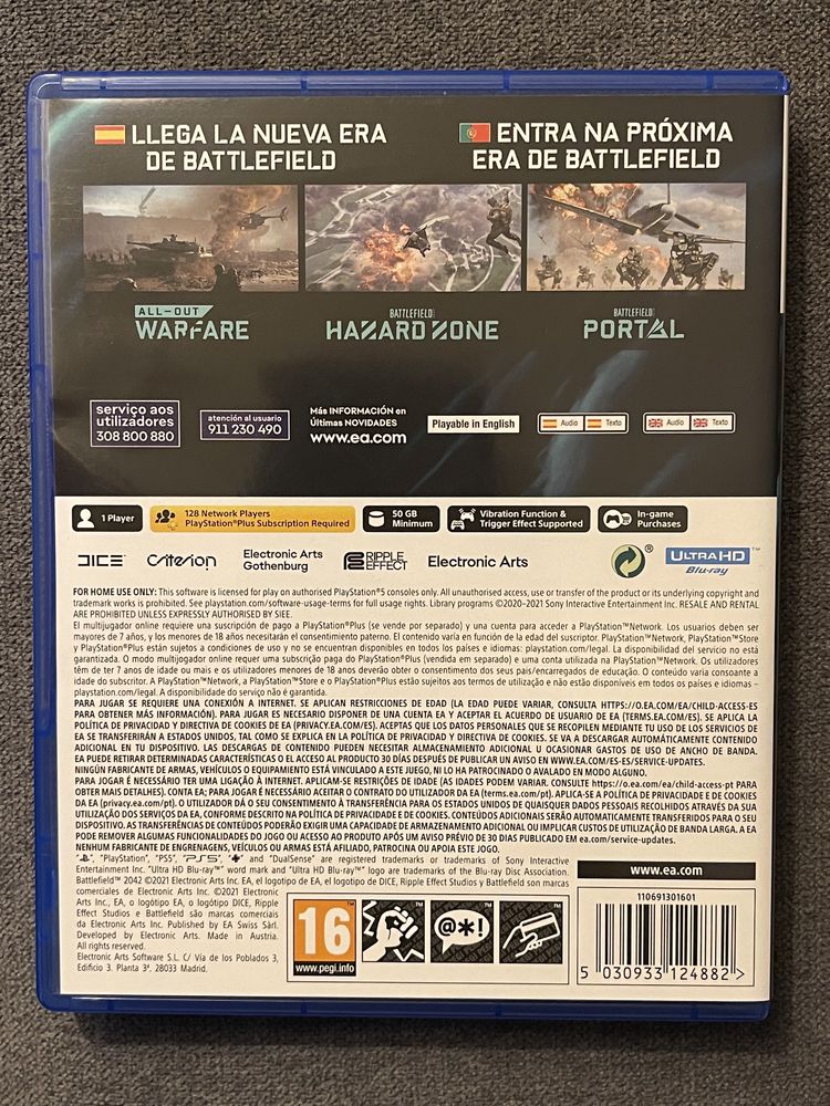 Jogo Battlefield 2042 PS5