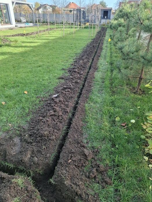 Koparka łańcuchowa - usługi