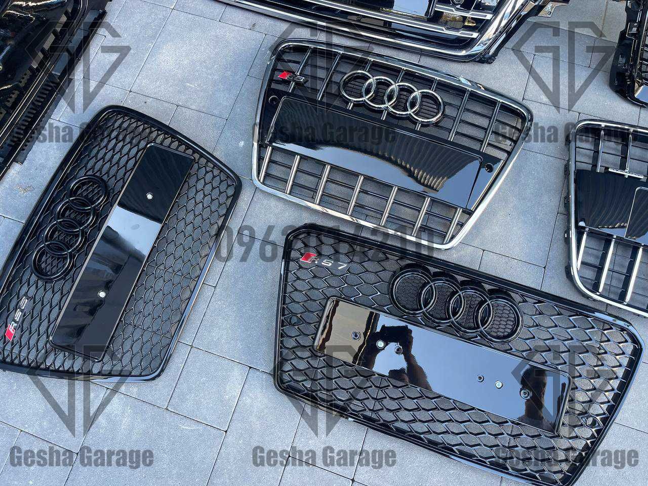 ТОП ЯКІСТЬ Решітки решетки audi ауді ауди a1a3a4a5a6a7a8q5q3q7s6rs4sq5