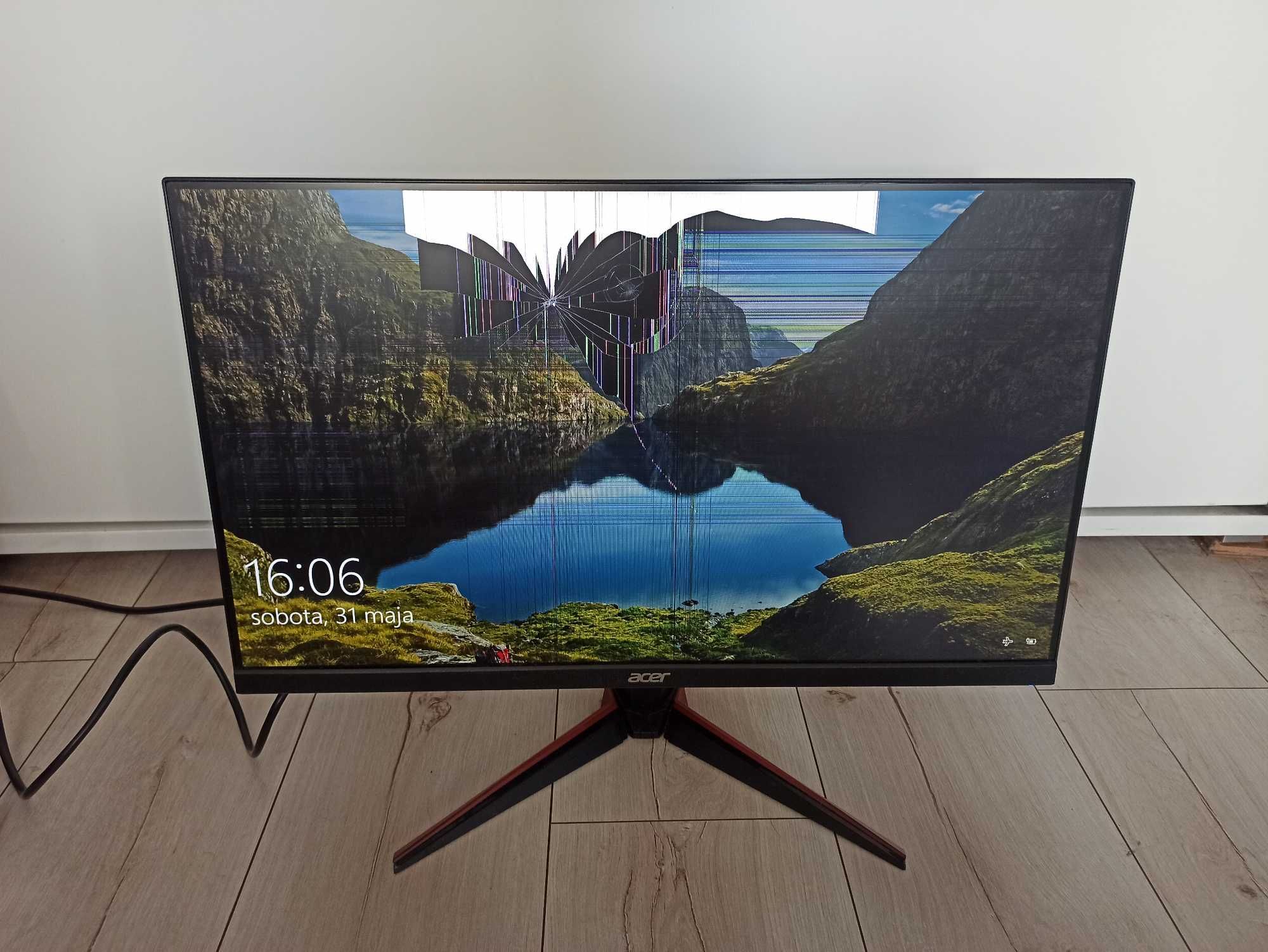 Monitor Acer VG240Ybmiix 75Hz 23.8 zbita matryca