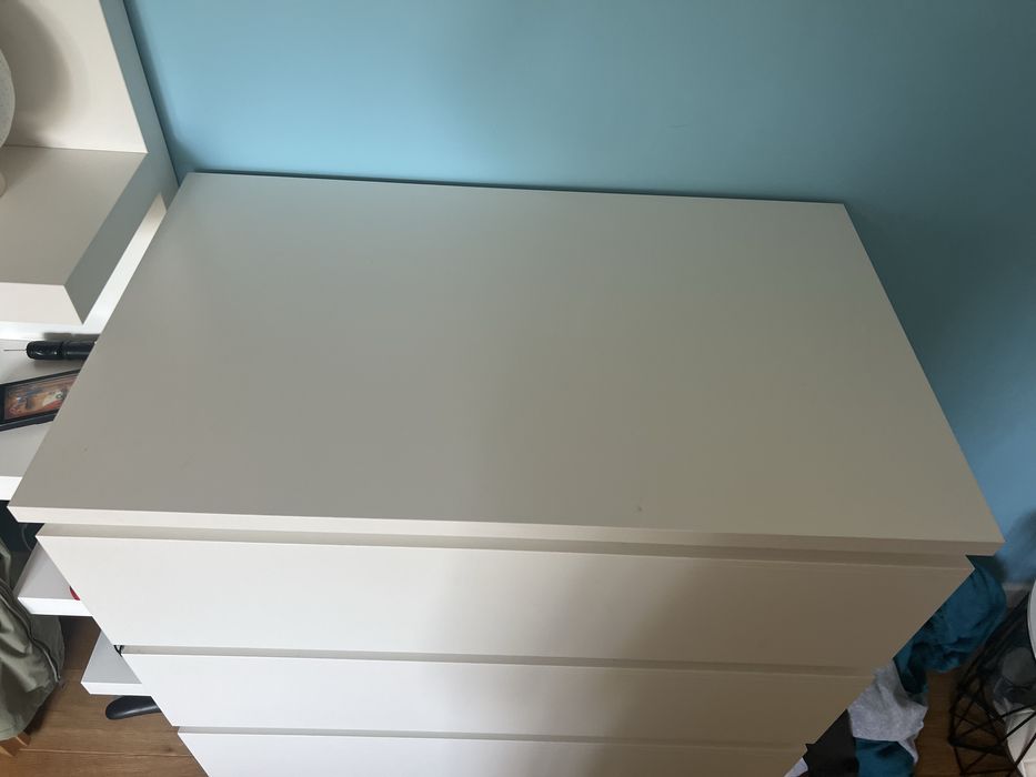 komoda ikea malm biała
