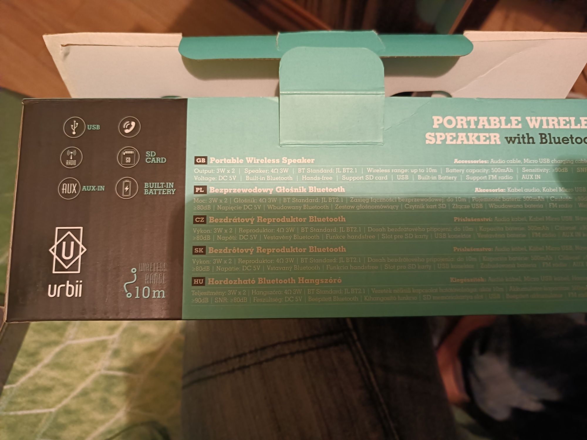 Głośnik Bluetooth,USB,aux