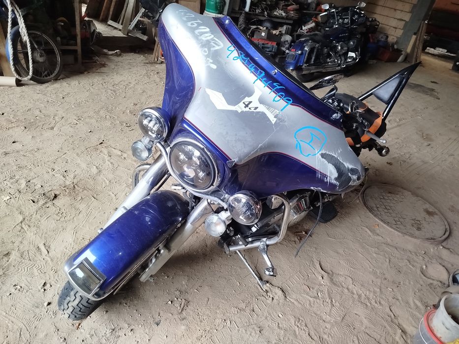 Harley-Davidson elektra - zawieszenie przód zawias lagi+półki+ Ośka