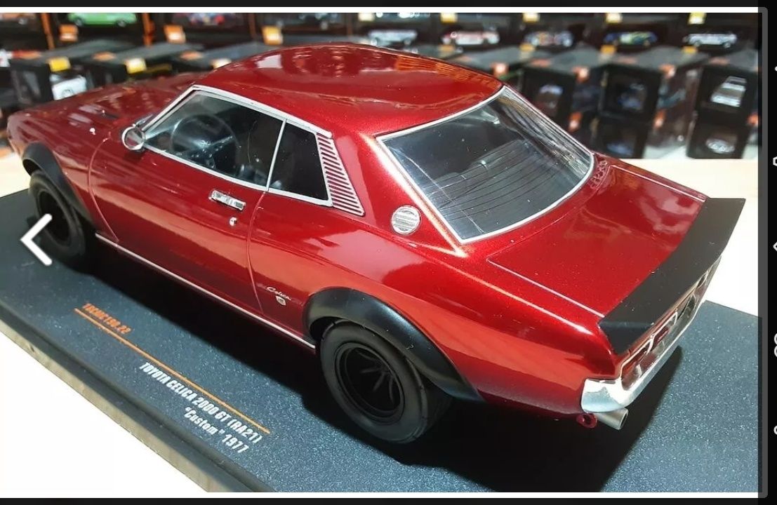 Miniaturas de carros 1.18