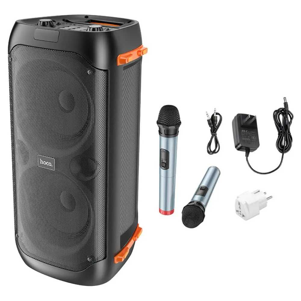 Портативна колонка Hoco BS53 Manhattan wireless 3600mAh з 2-ма мік.