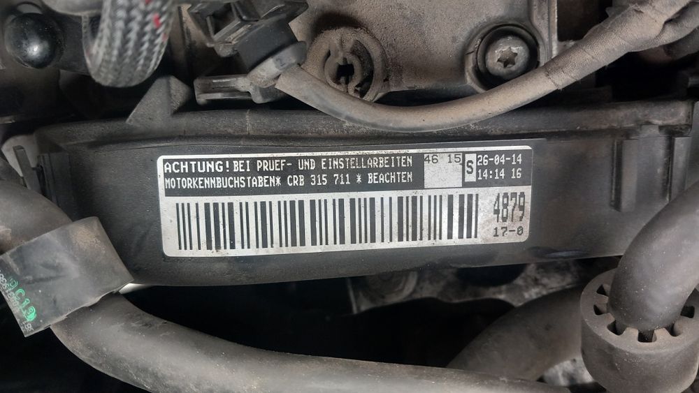 Kompletny silnik 2.0 tdi crb