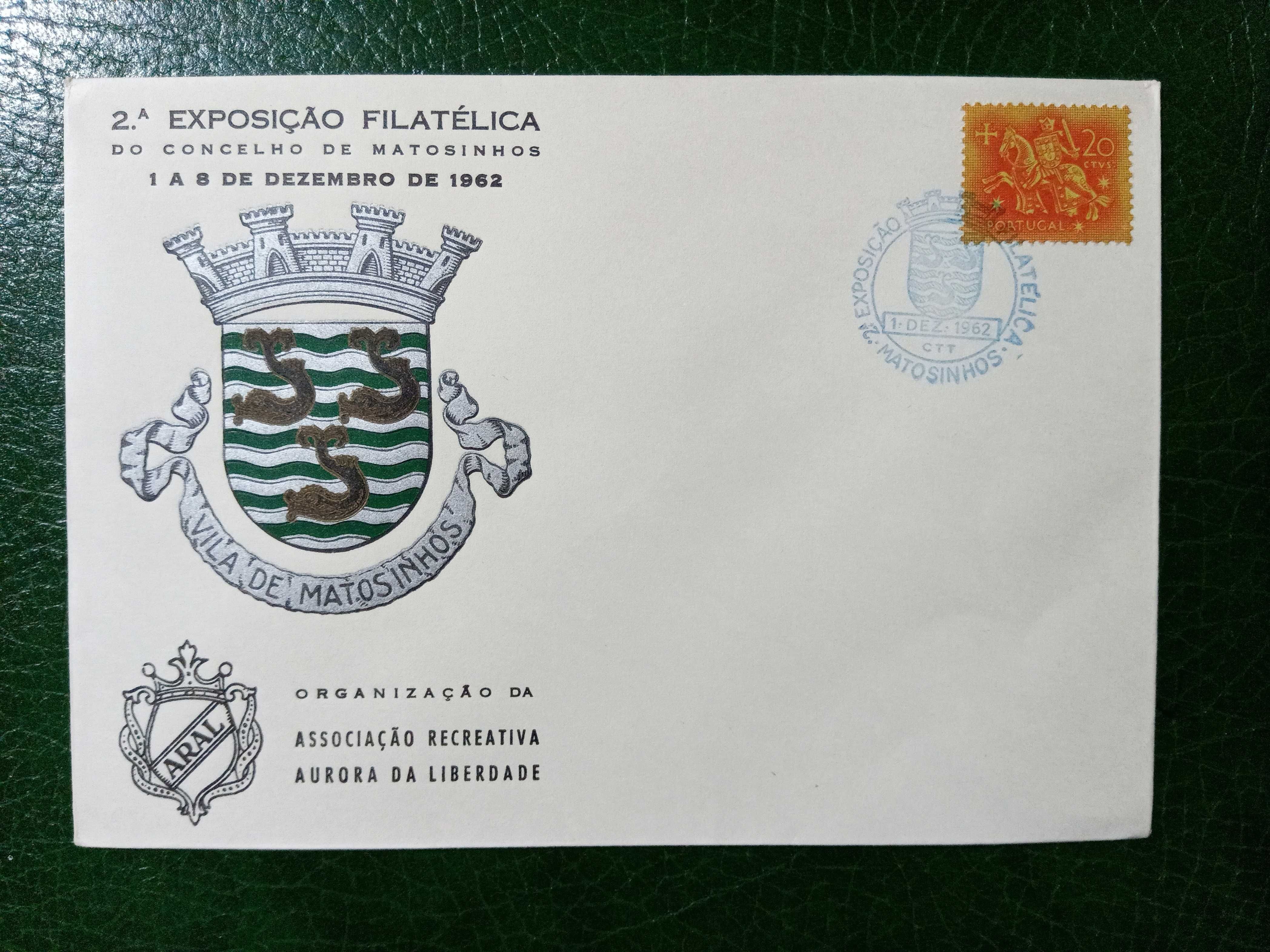 Envelopes comemorativos para colecionadores.