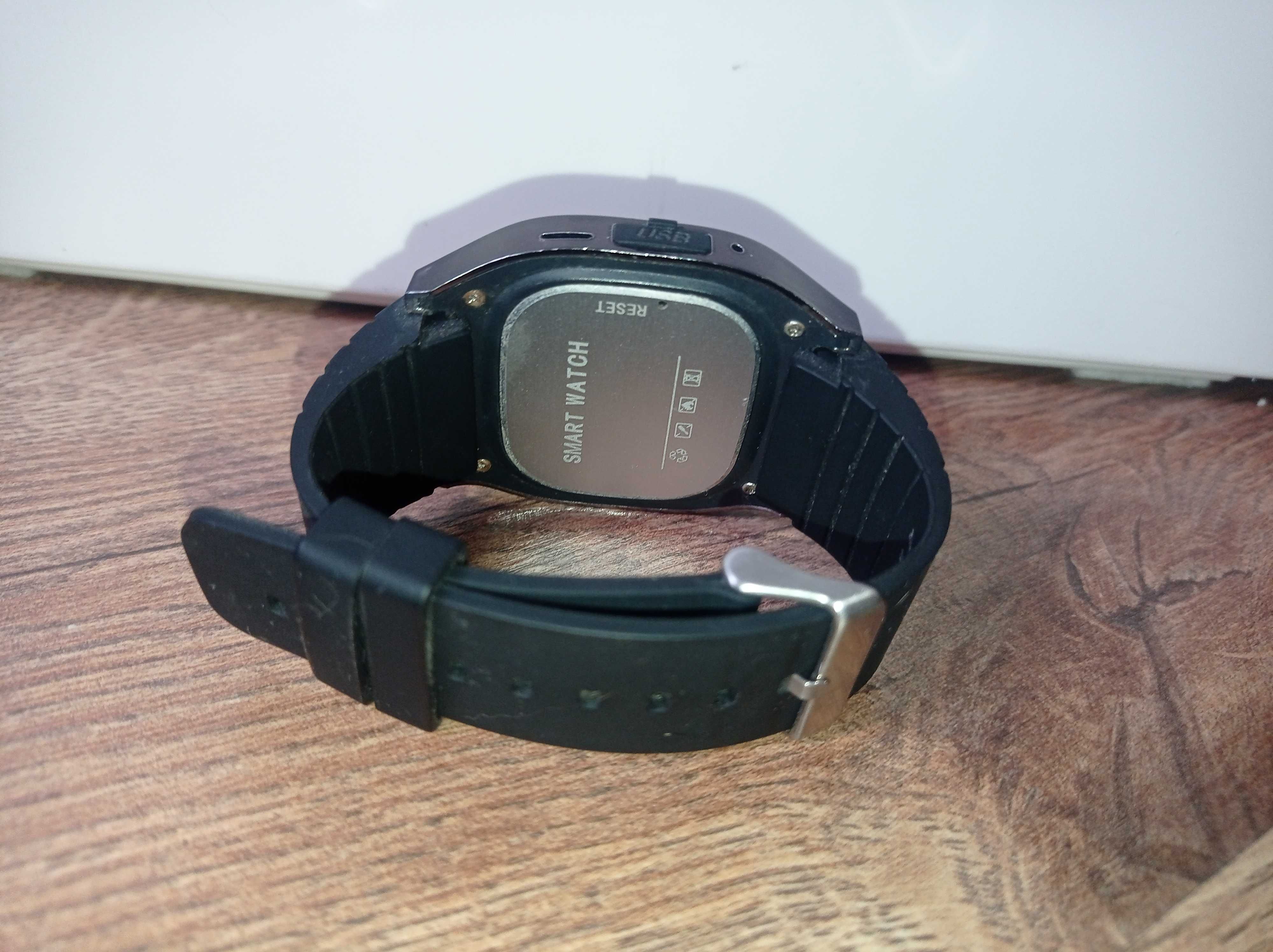 Smartwatch zegarek czarny