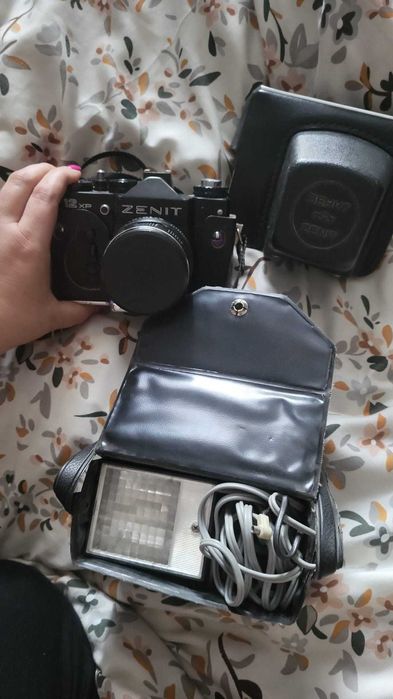 Aparat Zenit 12 XP + Lampa Błyskowa