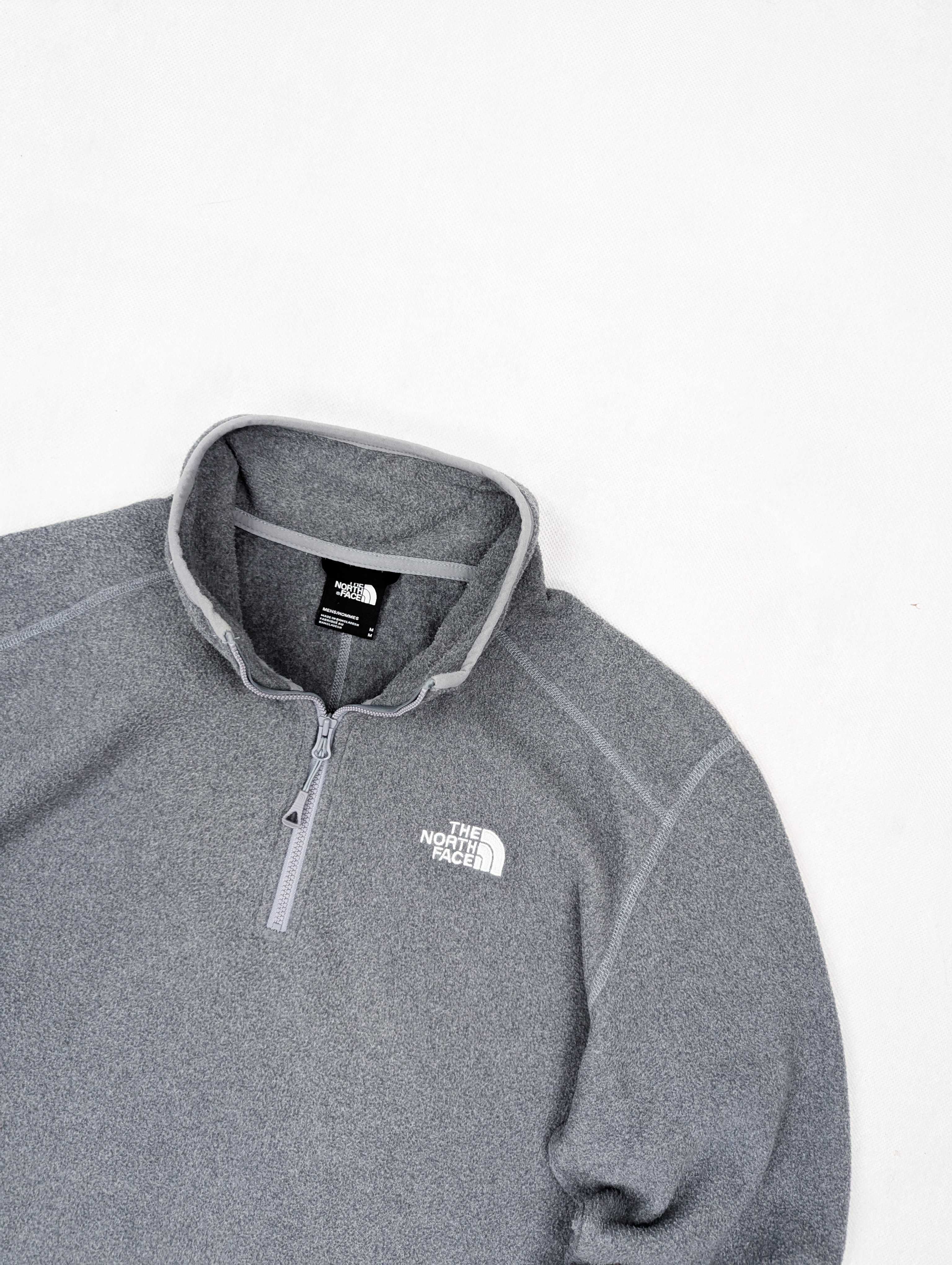 The North Face szara bluza polar M logo