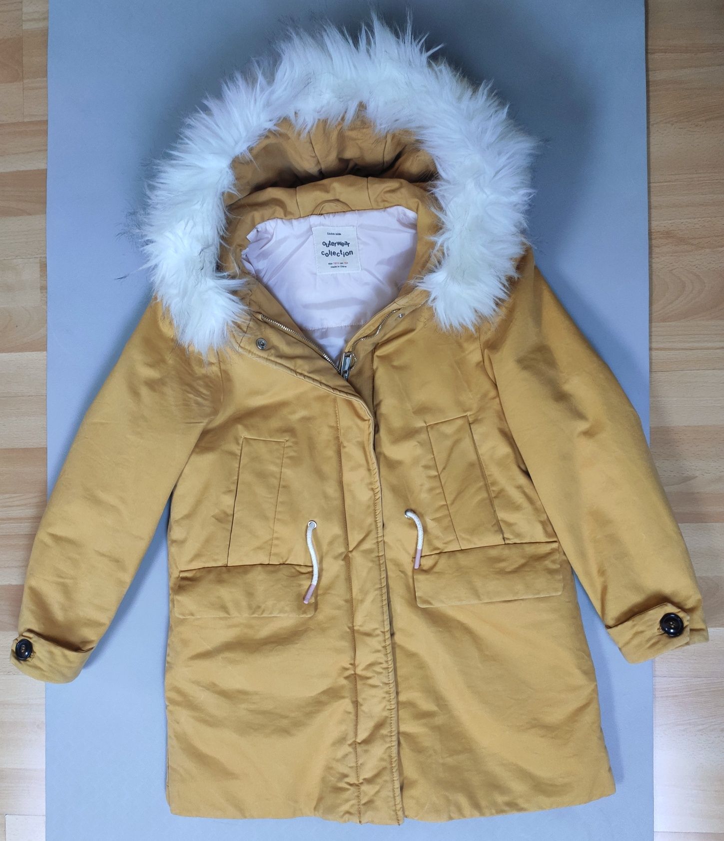 Kurtka ocieplana parka Zara Kids rozm 13/14  164cm