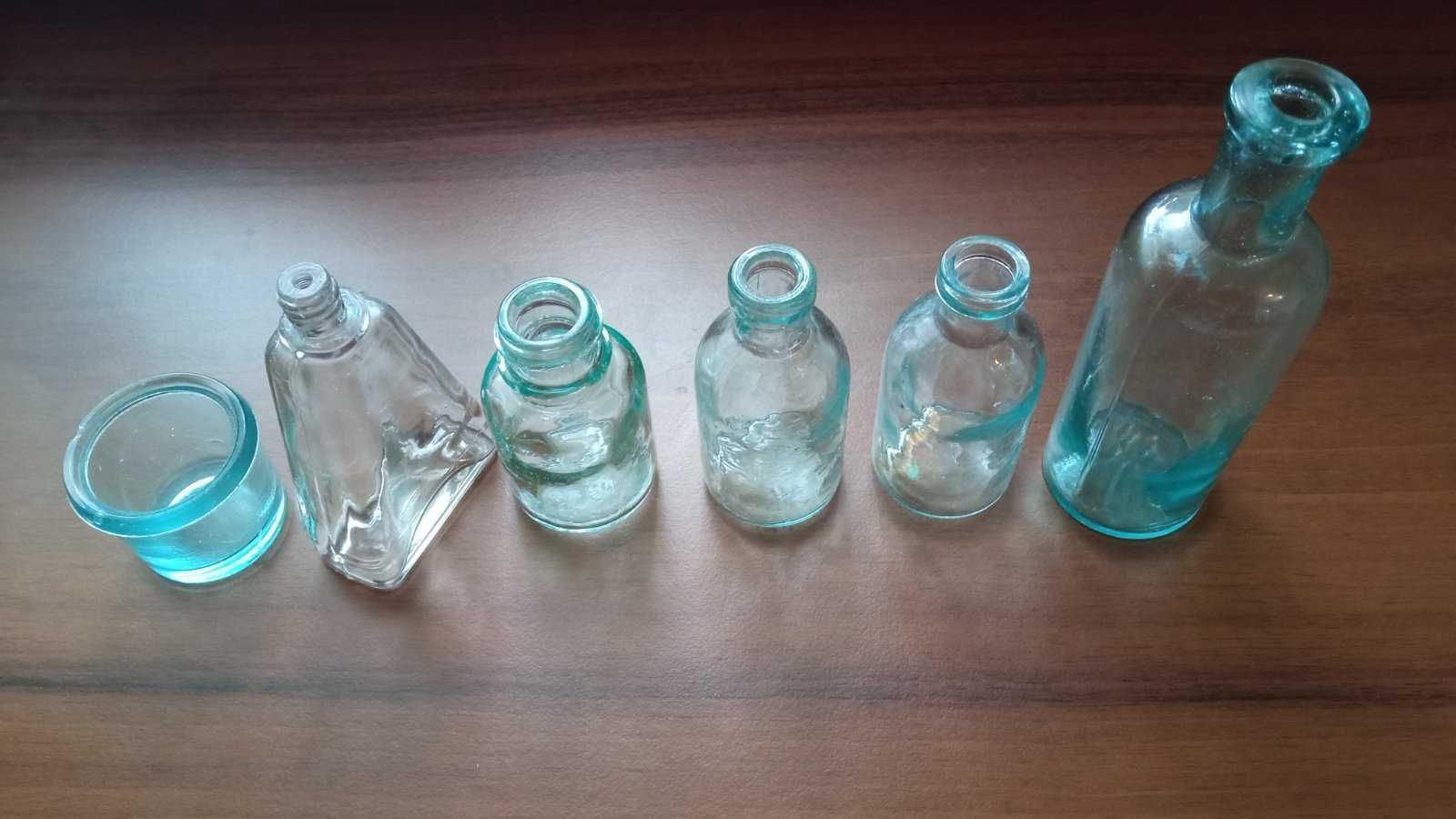 Старі аптечні пляшечки Старые бутылки
