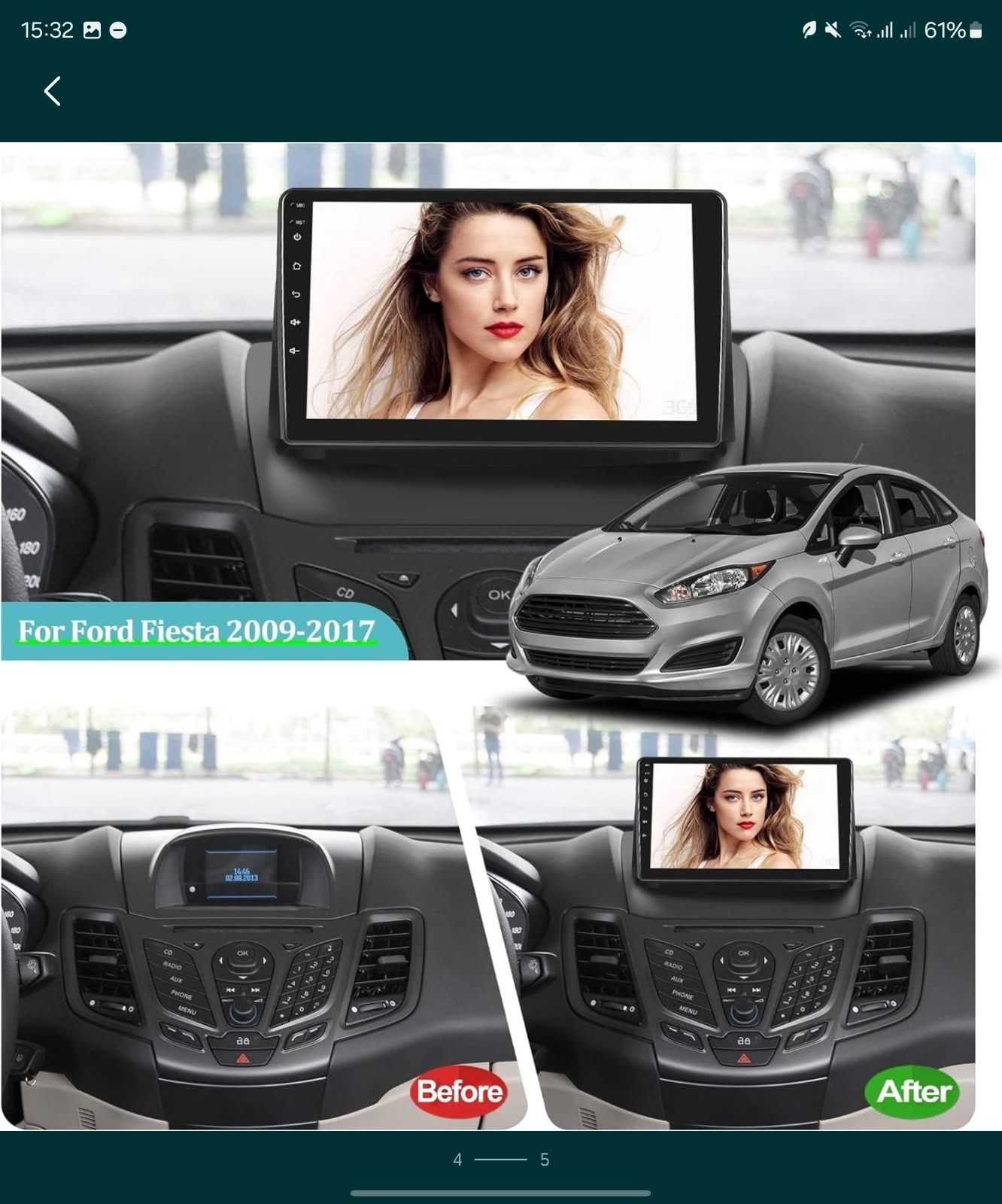 Radio Android Ford