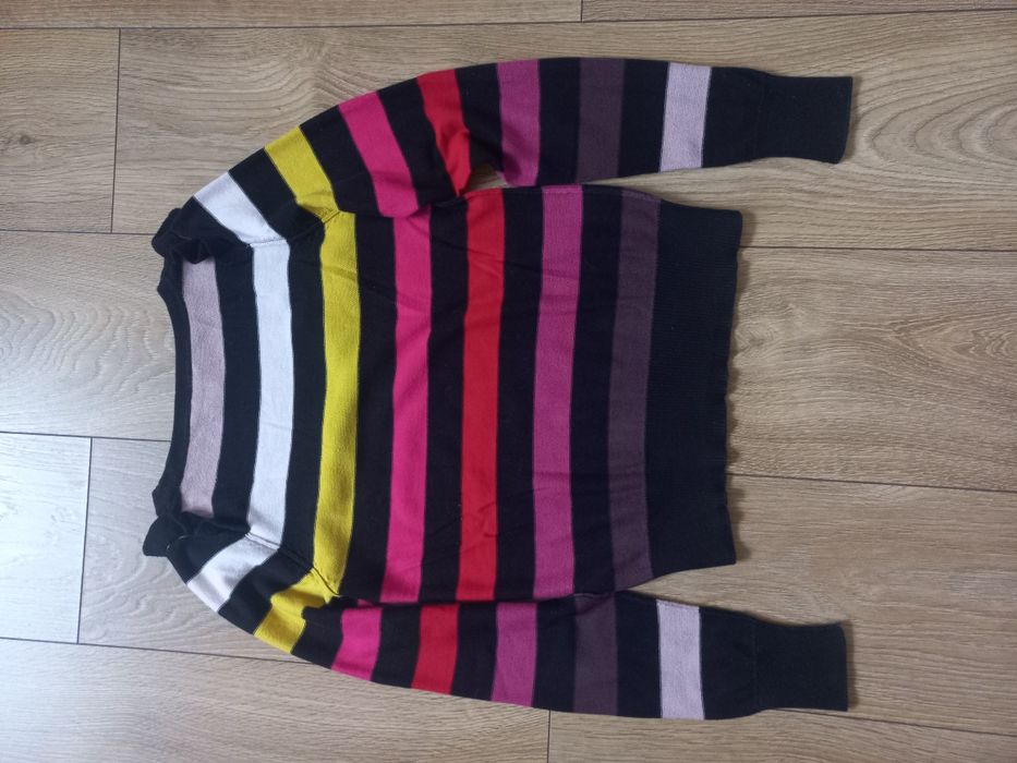 Damski sweter H&M w kolore paski XS