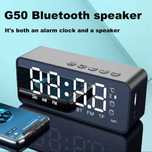 G50 zegar LED głośnik BLUETOOTH radio FM budzik temperatura