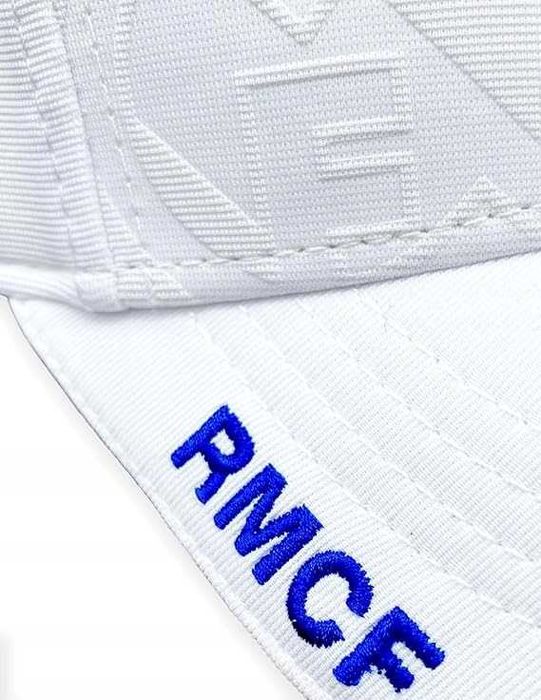 REAL MADRYT licencjonowana bawełniana biała czapka z daszkiem OSFM
