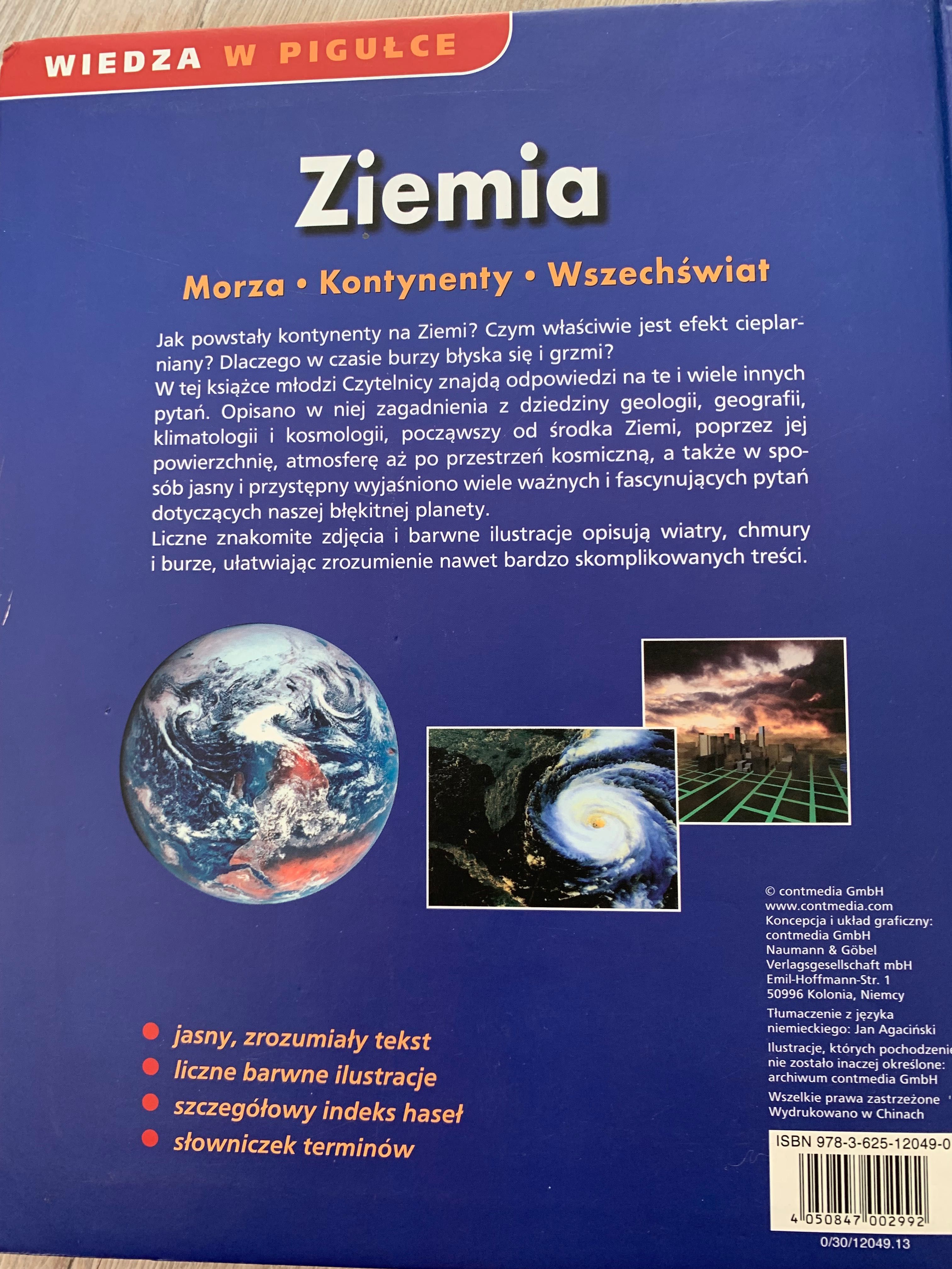 Ziemia. Morza, kontynenty, wszechświat