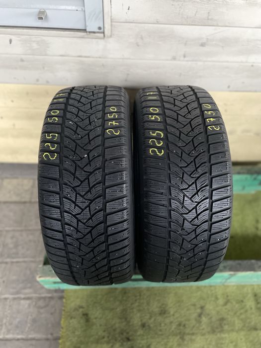 Шини резина 225 50 17 Dunlop 2шт. 6mm Зима зимові