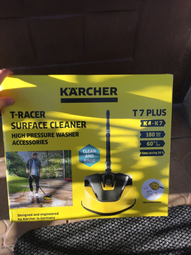 Karcher T 7 PLUS T-Racer  для миття брущатки бруківки сад город