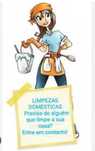 Faço limpeza de casa