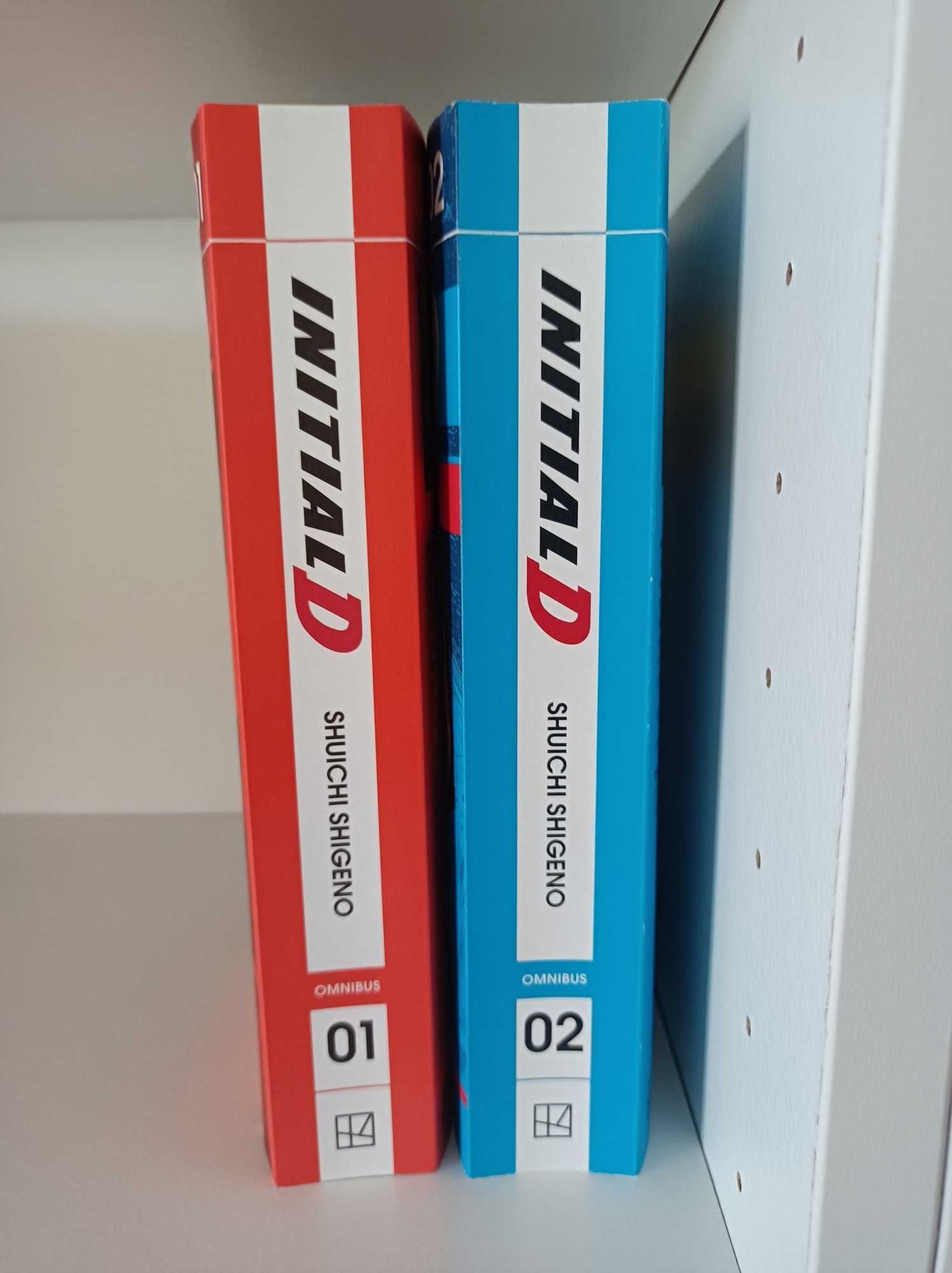 Initial D Manga Omnibus 1 e 2