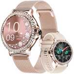 Smartwatch Damski Veltori VT320-1 Złota Bransoleta