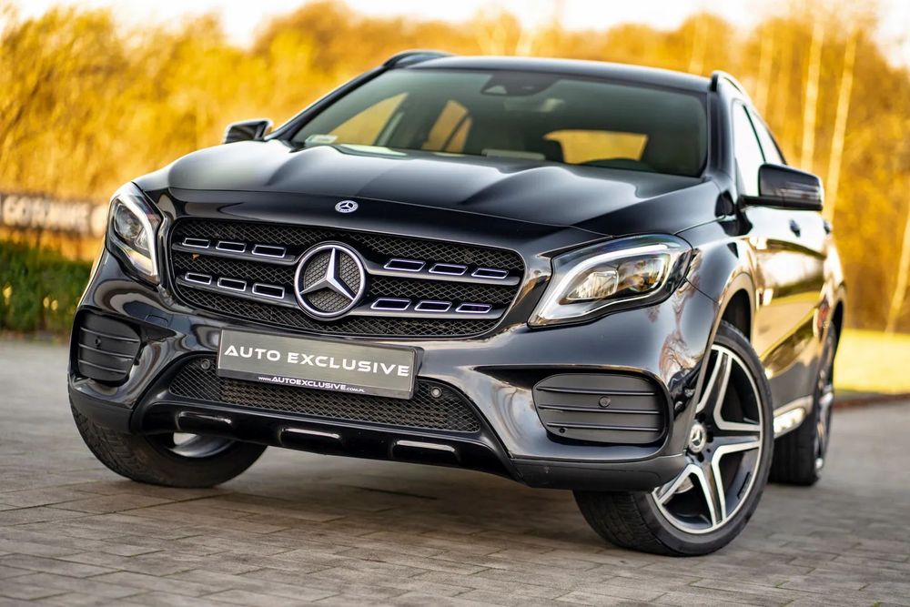 Mercedes-Benz GLA 184KM * MOD 2018 * LIFTING * AMG + NIGHT * 4 Matic * Salon Polska *