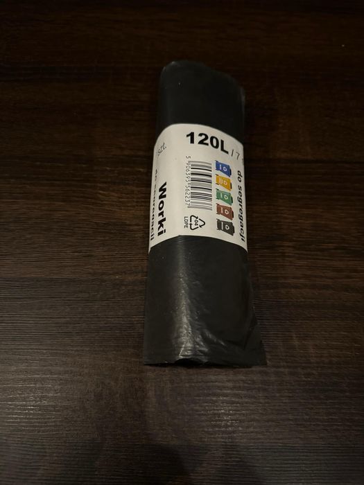 Worki na śmieci 120l 7sztuk 48tknk