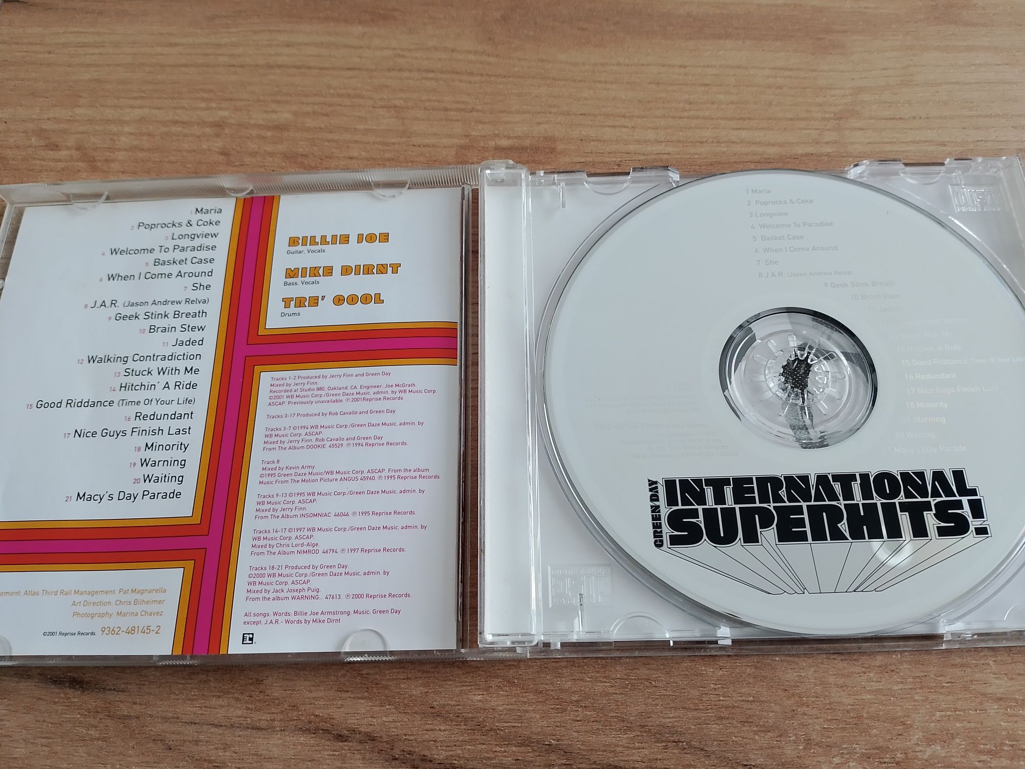 Green day - International super hits płyta CD