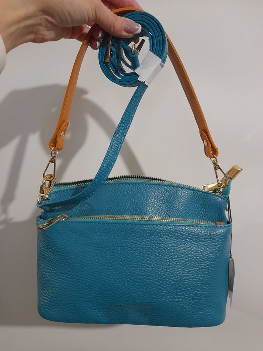 Нова шкіряна сумка Divina Firenze Italy оригінал