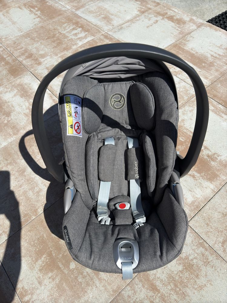 Nosidełko Cybex cloud z i-size platinium