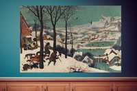 Картина Питер Брейгель  Охотники на снегу / Мисливці на снігу