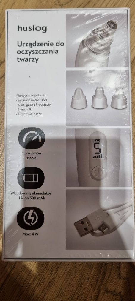 Huslog urządzenie do oczyszczania twarzy