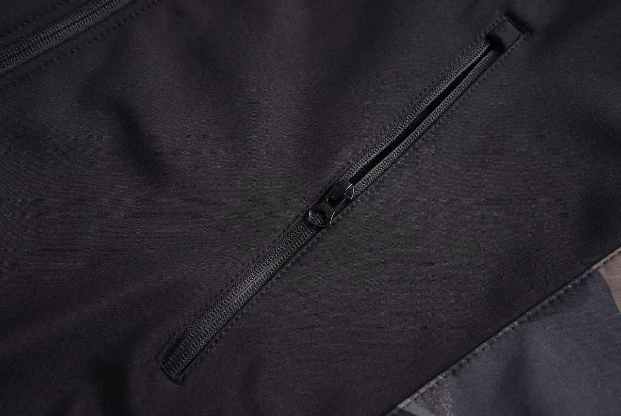 Костюм софтшел Gman Чорний мультикам Soft Shell на флісі