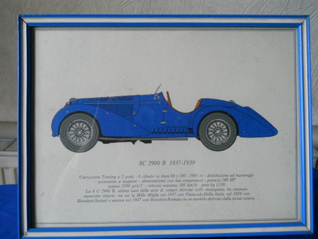 Рисунки автомобилей "Альфа Ромео" с описанием