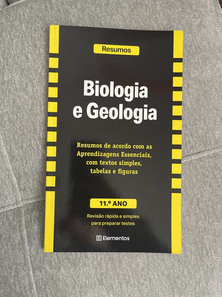 cadernos A5 de 11 ano de biologia e geologia