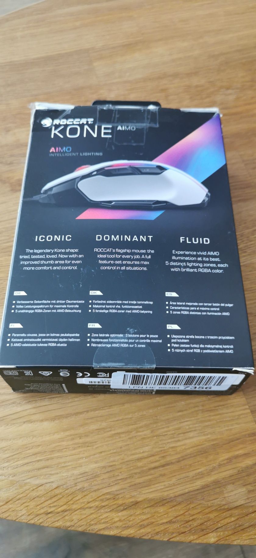 Mysz komputerowa Roccat Kone Aimo - biała