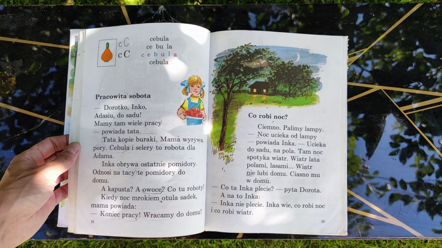Litery nauka czytania Przyłubscy 1997 r.