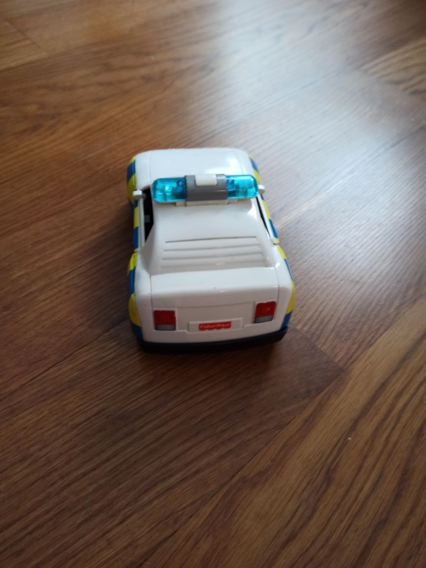 Interaktywne autko fisher price policja Dźwięk i światło