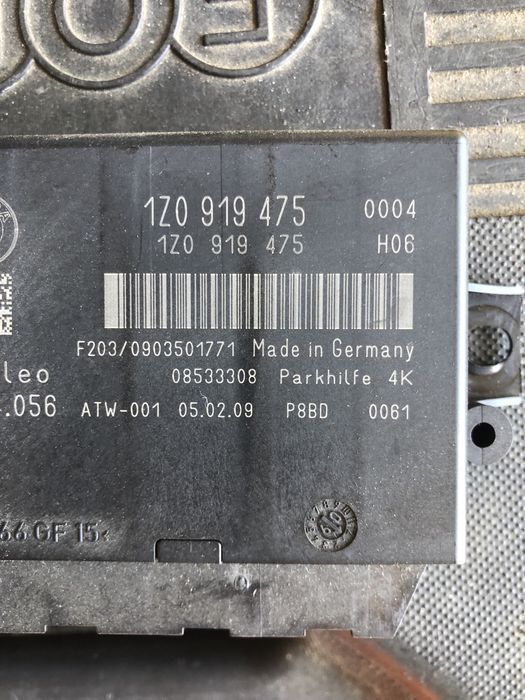 1Z0919475E/B  Блок парктроніка Skoda VW 5J0919475A  1K0919283A