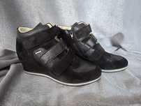 Botki sneakersy Geox r. 39 czarne