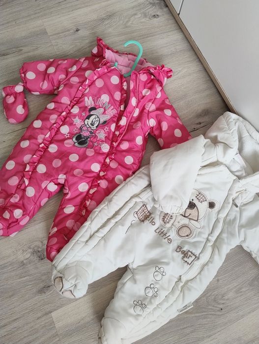 2x kombinezon dla dziewczynki