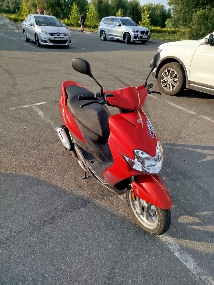 Yamaha jog r, rr На моторі як Yamaha Aerox Minarelli long горизонт