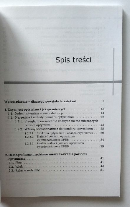 OPTYMIZM, Perspektywa psychologiczna, A. Czerw, PIERWSZE wydanie, HIT