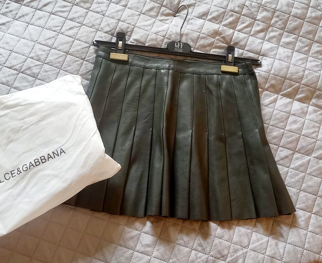 спідниця dolce gabbana 100% шкіра оригінал торг