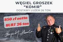 KOMIR Węgiel GROSZEK - Dostawa Luzem / 5-25 mm