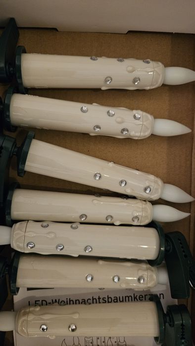 Światełka  na choinkę do wew.i na zewnątrz Tchibo pilot baterie 12 szt