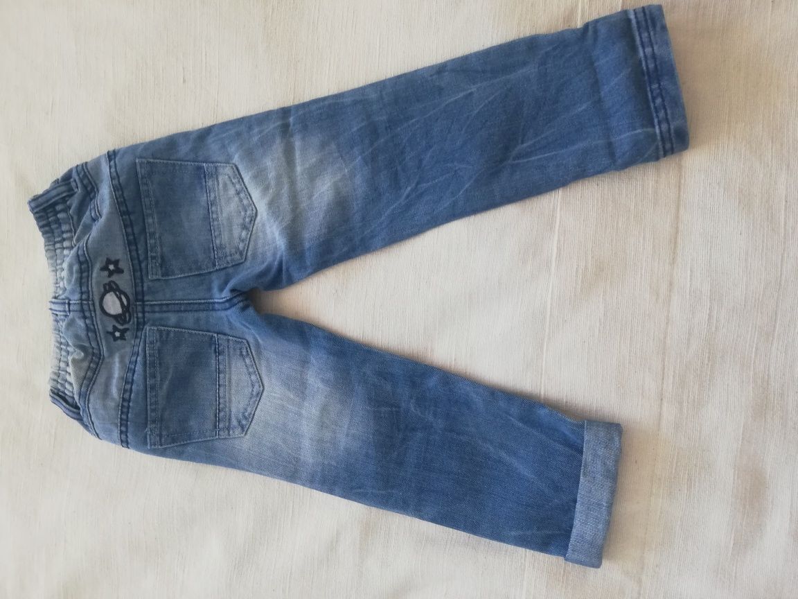 Spodnie jeansowe firmy kiki&koko w rozm. 98
